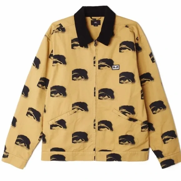 Obey Jackets Coats Obey Sees All Work Jacket Poshmark